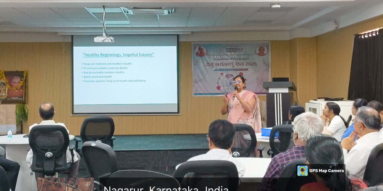 WORLD HEALTH DAY 07th April 2025 HEALTHY BEGINNINGS, HOPEFUL FUTURES