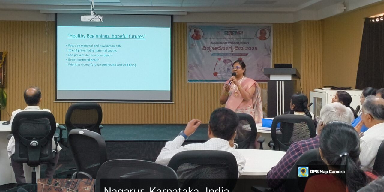 WORLD HEALTH DAY 07th April 2025 HEALTHY BEGINNINGS, HOPEFUL FUTURES