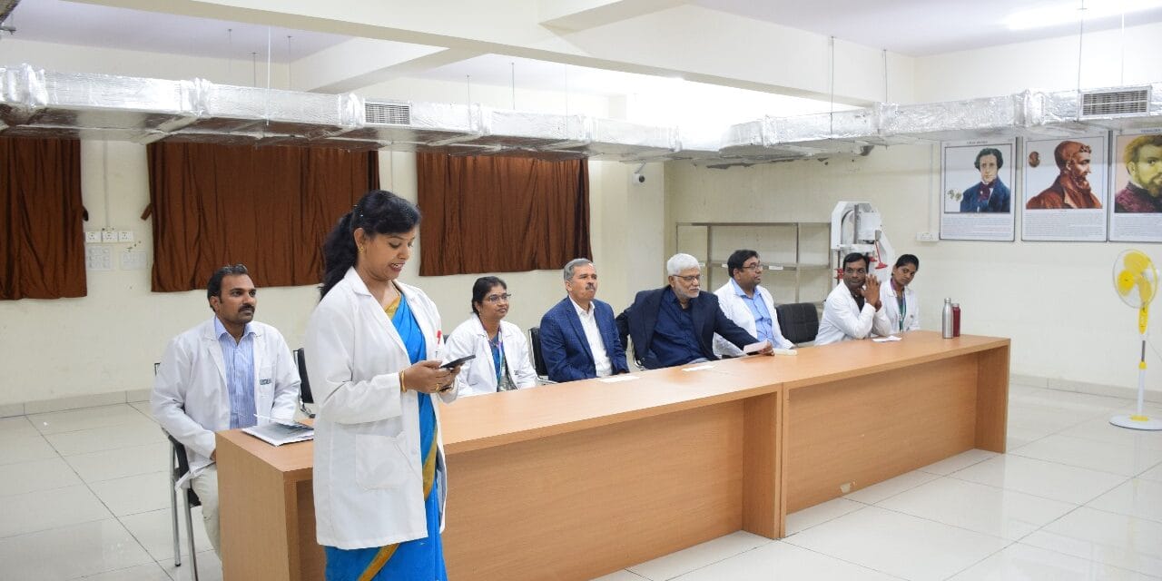 First Cadaveric Oath Ceremony