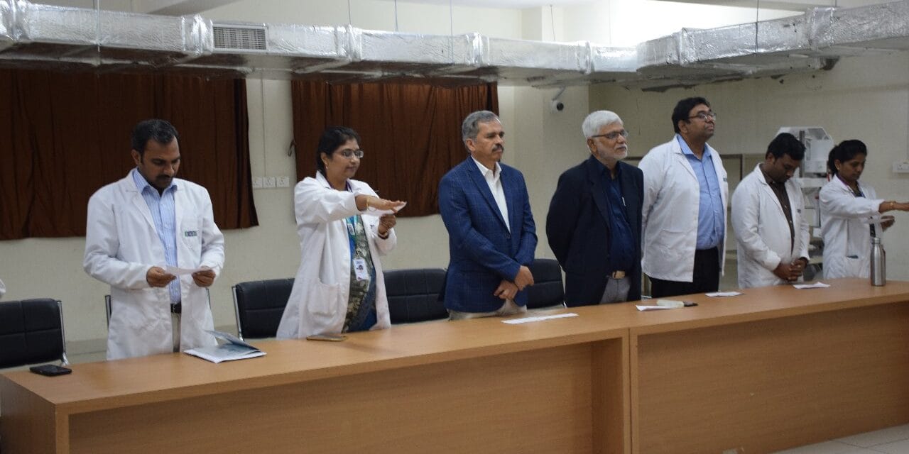 First Cadaveric Oath Ceremony