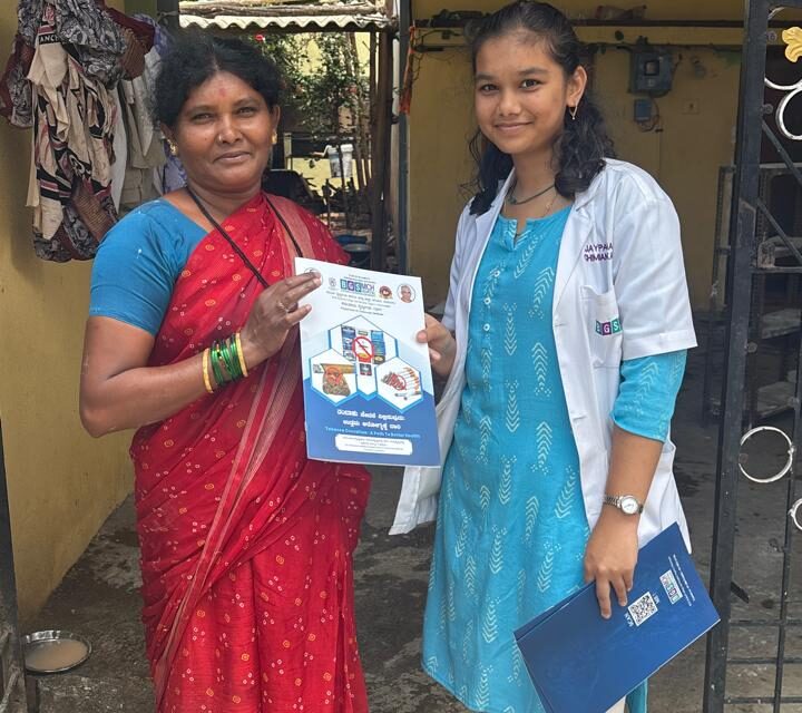 Sapling Plantation Drive’ – World Environment Day Observance and ‘Distribution of Booklets’ on the Observance of World No Tobacco Day as a part of Family Adoption Programme.
