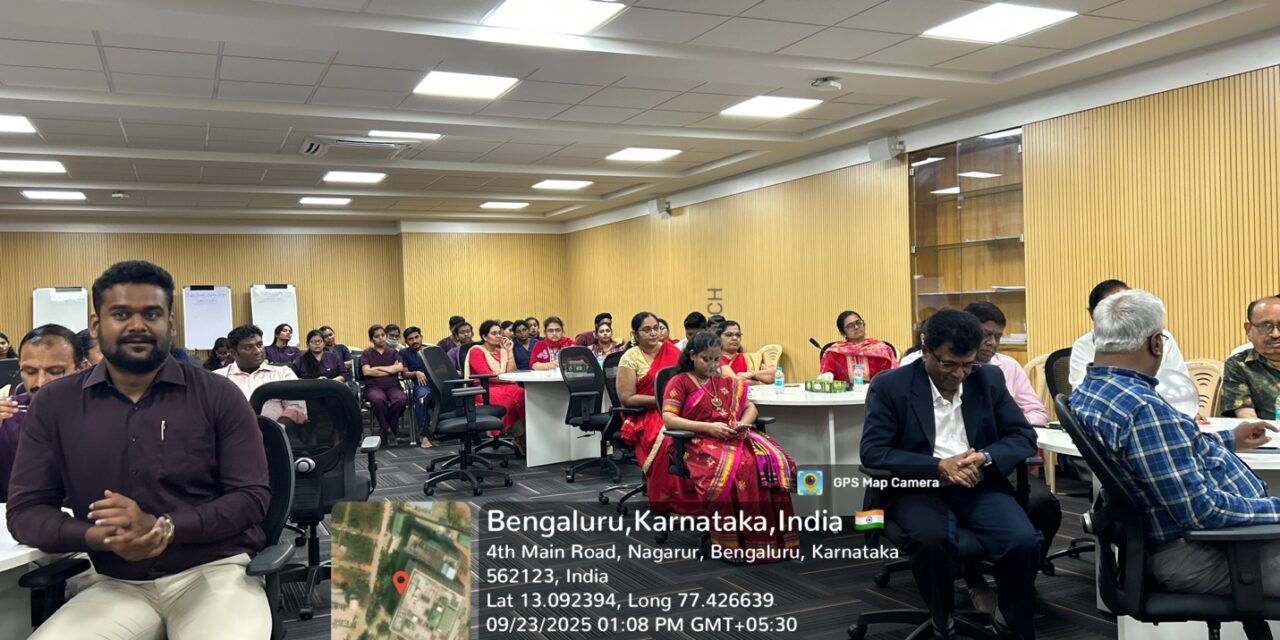 SDG Global Week Celebration  at BGS Medical College and Hospital, Nagarur