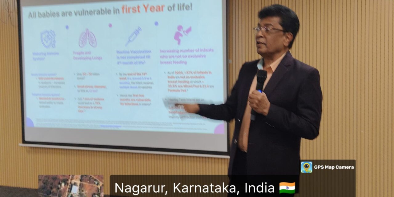 Continuing Medical Education (CME) on “RSV: Numbers Don’t Lie – Burden, Impact and Urgency” conducted by The Department of Pediatrics, BGS Medical College & Hospital, Nagarur