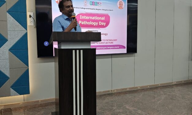 “Think Pink & Stain Smart” – International Pathology Day 2025 at BGS Medical College and Hospital, Nagarur