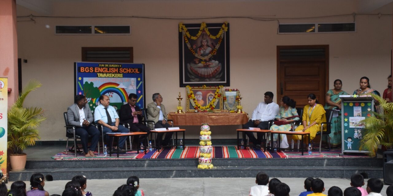 Nurturing Healthy Futures: Children’s Day 2025 celebration at BGS English School, Tavarekere by the Pediatrics Department, BGS Medical College & Hospital, Nagarur