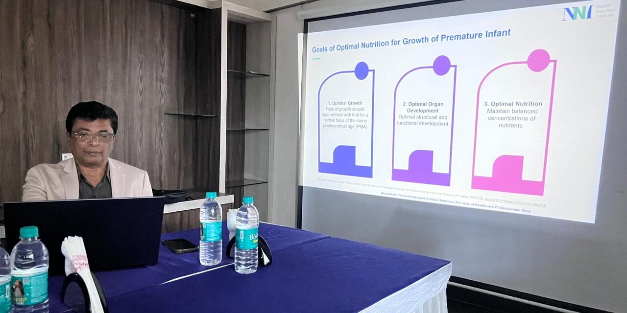 Talk on the Importance of Organic Calcium & Phosphate Supplementation in Preterm Nutrition Organised by: Department of Pediatrics, BGS Medical College and Hospital, Nagarur