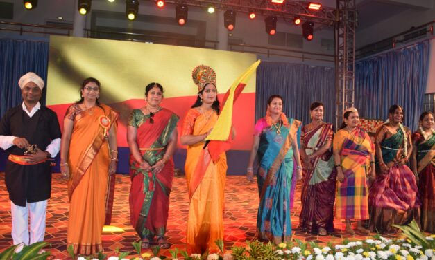 Kannada Rajyotsava Celebration at BGS Medical College and Hospital, Nagarur