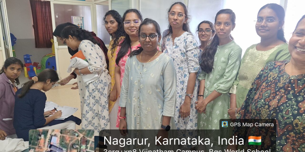 2nd Dose Hepatitis B Vaccine drive activitiy for II MBBS Students at BGS Medical College and Hospital, Nagarur