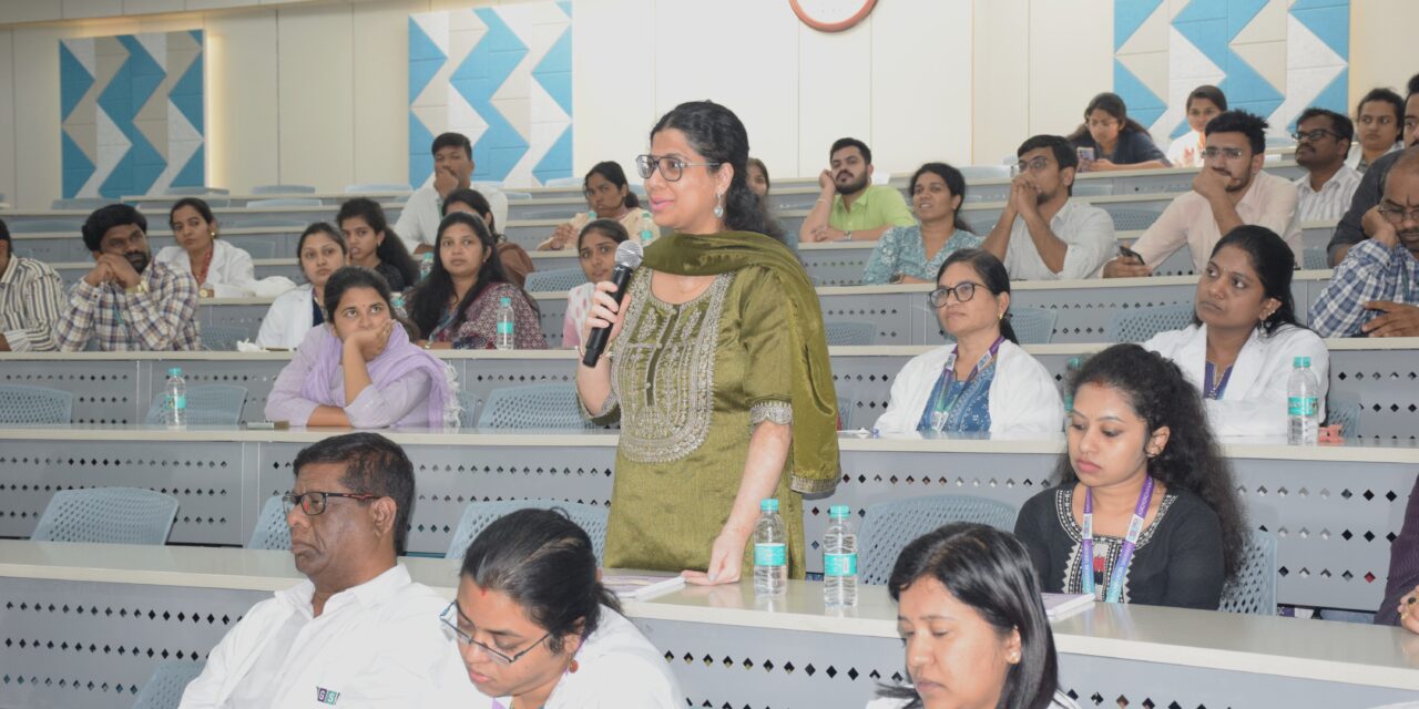 Academic Talk on University Rubrics and Outcome-Based Medical Education  by the Honourable Vice Chancellor, Adichunchanagiri University