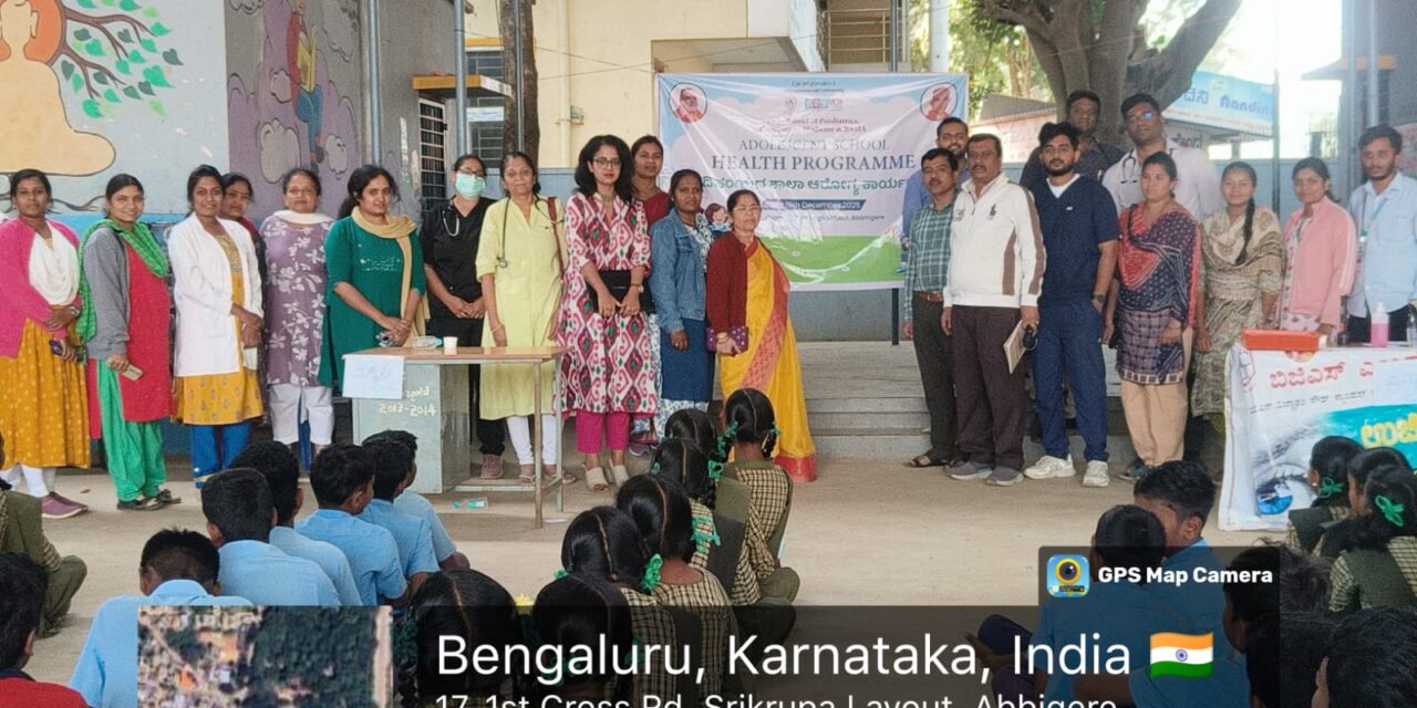 Adoloscent Health Programme at Jhindal High School