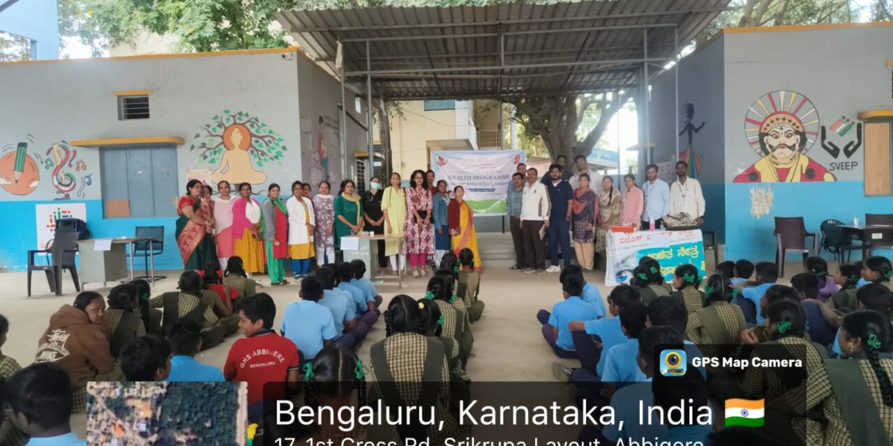 Adoloscent Health Programme at Jhindal High School