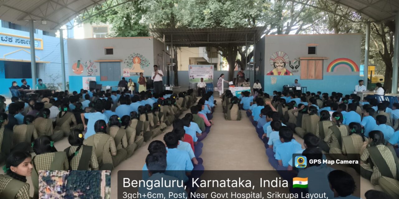 Adoloscent Health Programme at Jhindal High School