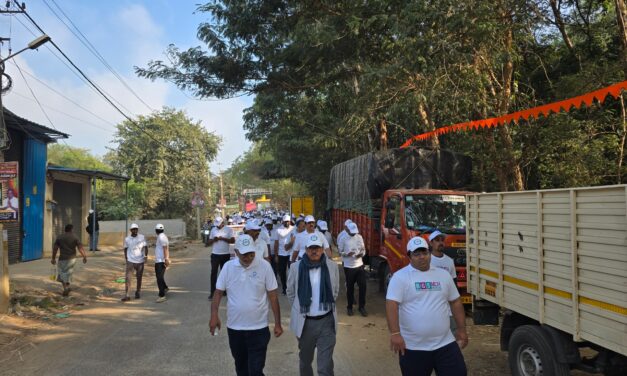World Diabetes Day 2025 Walkathon at BGS Medical College and Hospital, Nagarur
