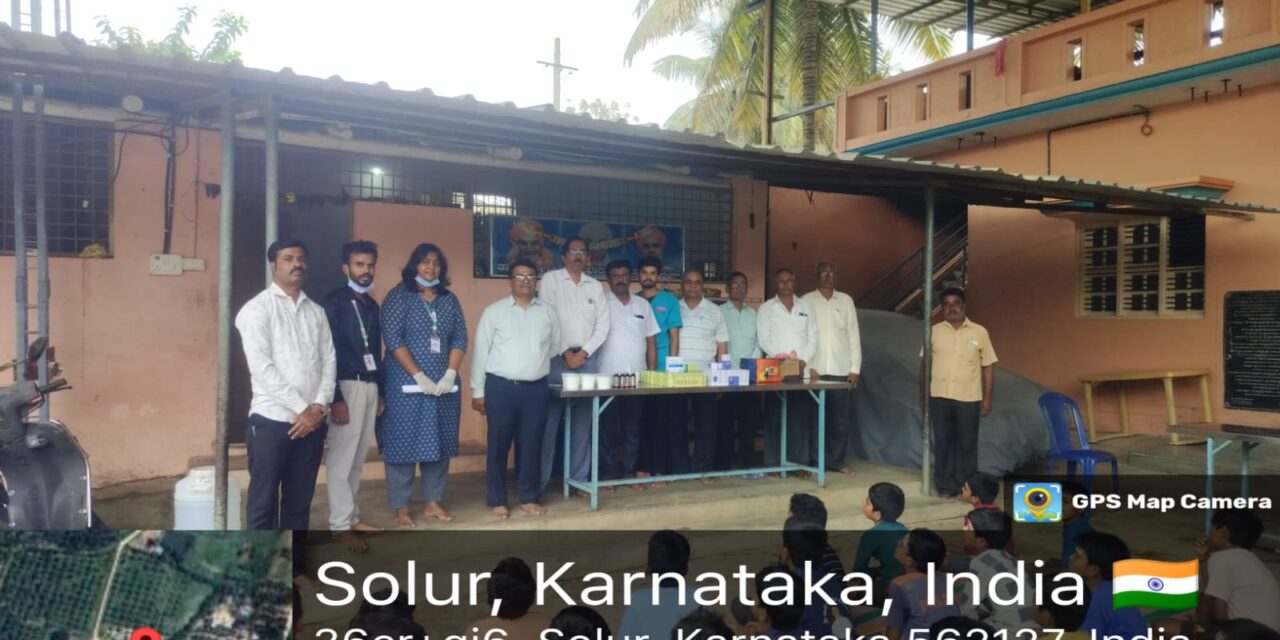 Preventing the Spread: Scabies Awareness and Treatment Drive at Chilume Mata, Solur Hostel