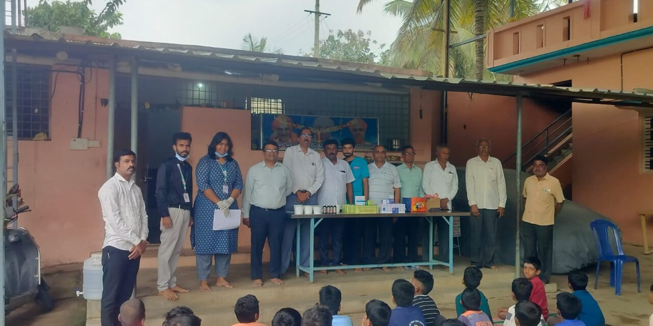 Preventing the Spread: Scabies Awareness and Treatment Drive at Chilume Mata, Solur Hostel