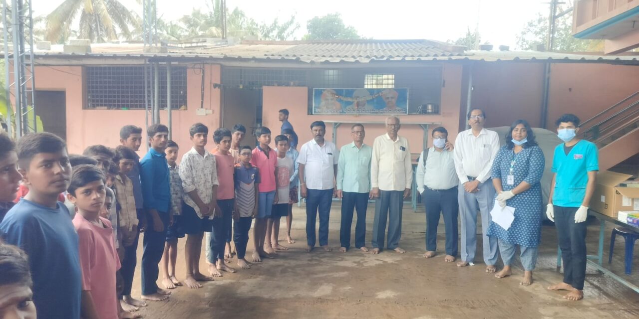 Preventing the Spread: Scabies Awareness and Treatment Drive at Chilume Mata, Solur Hostel