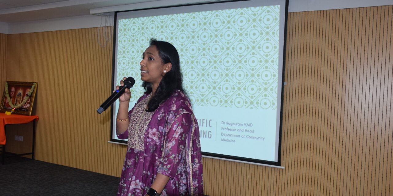 Faculty Development Programme on “Basics of Scientific Publishing” at BGS Medical College & Hospital, Nagarur, Bengaluru