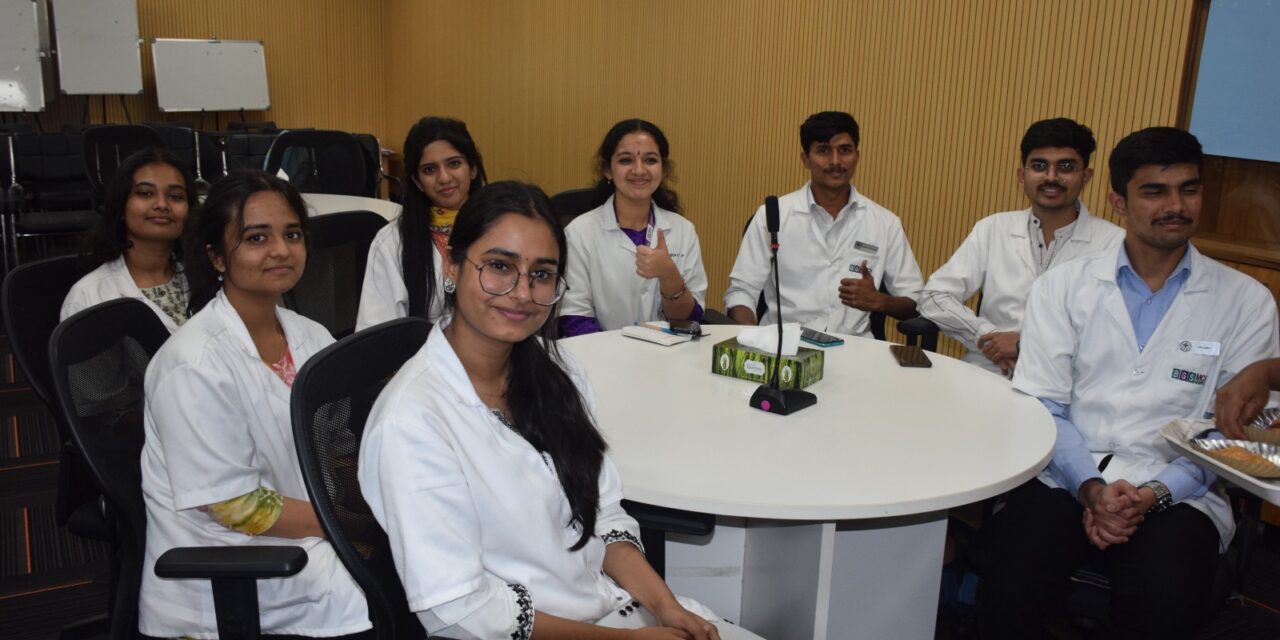 Kannada Pusthaka Samvada Karyakrama in BGS Medical College & Hospital