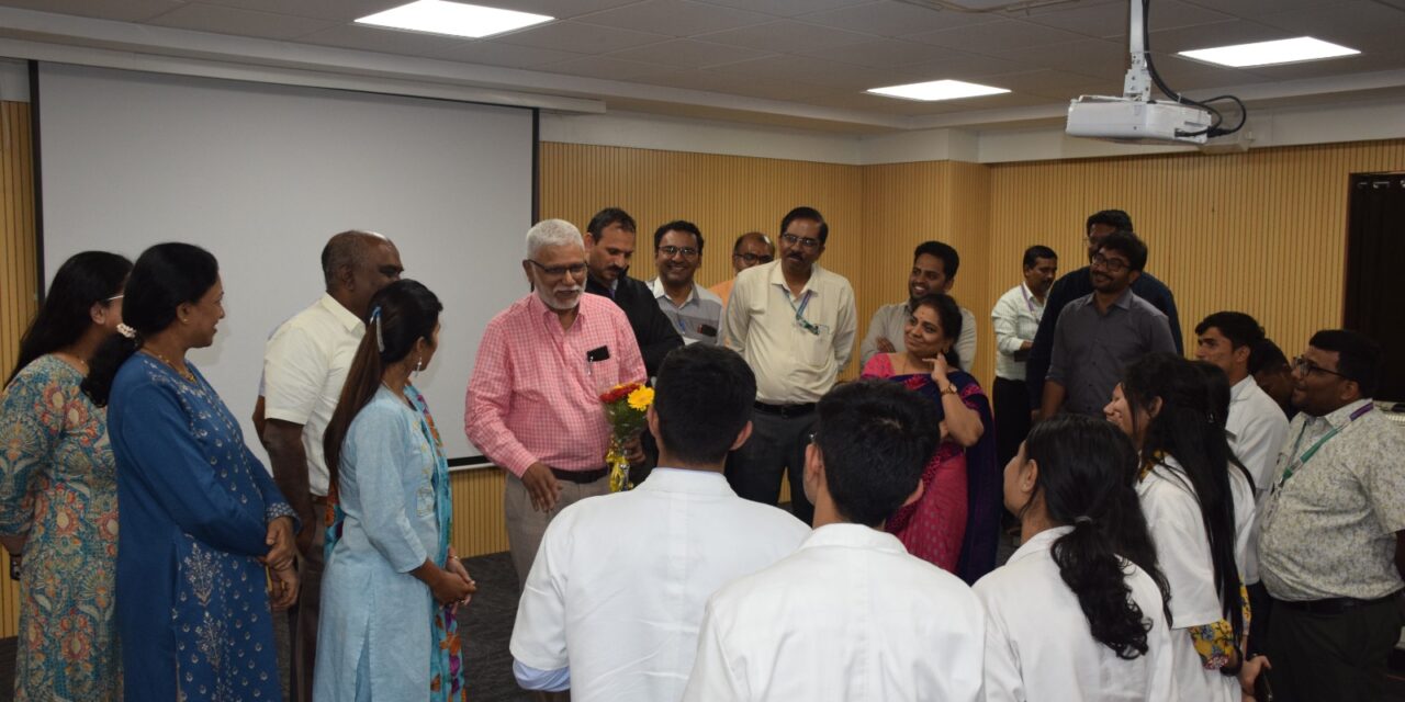 Kannada Pusthaka Samvada Karyakrama in BGS Medical College & Hospital