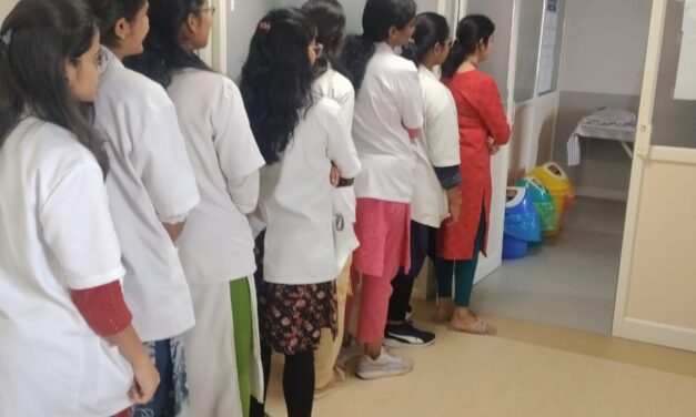 HPV Vaccine drive 2 Nd Dose (Medical students) at BGS Medical College and Hospital, Nagarur