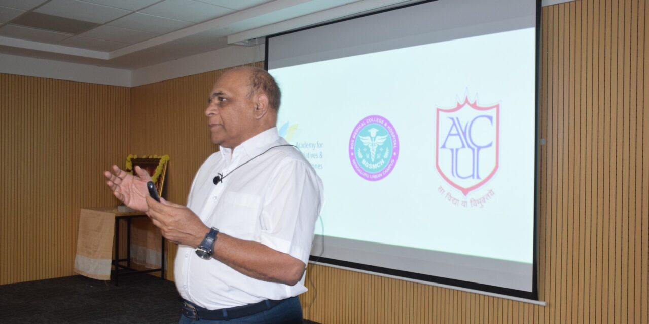 “Vikasana” — Fostering Academic Excellence at BGS Medical College and Hospital, Nagarur