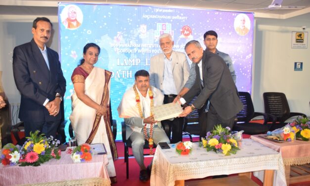 Lamp lighting and Oath Taking Ceremony BSc Nursing Ist Semester Batch 2025–26