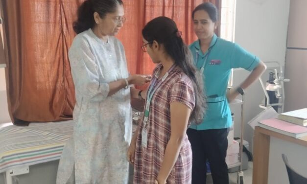 HPV Vaccine drive 2 Nd Dose (Medical students) at BGS Medical College and Hospital, Nagarur
