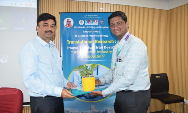 Translational Research: Phase I Clinical Trial Design “Academia – Industry Collaboration” at BGS Medical College and Hospital, Nagarur