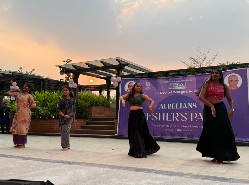 Aurelians Freshers Day 2026 at BGS Medical College and Hospital, Nagarur