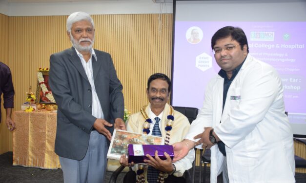 Time To Listen to The Inner ear – A practical Vestibular workshop at BGS Medical College and Hospital, Nagaruru