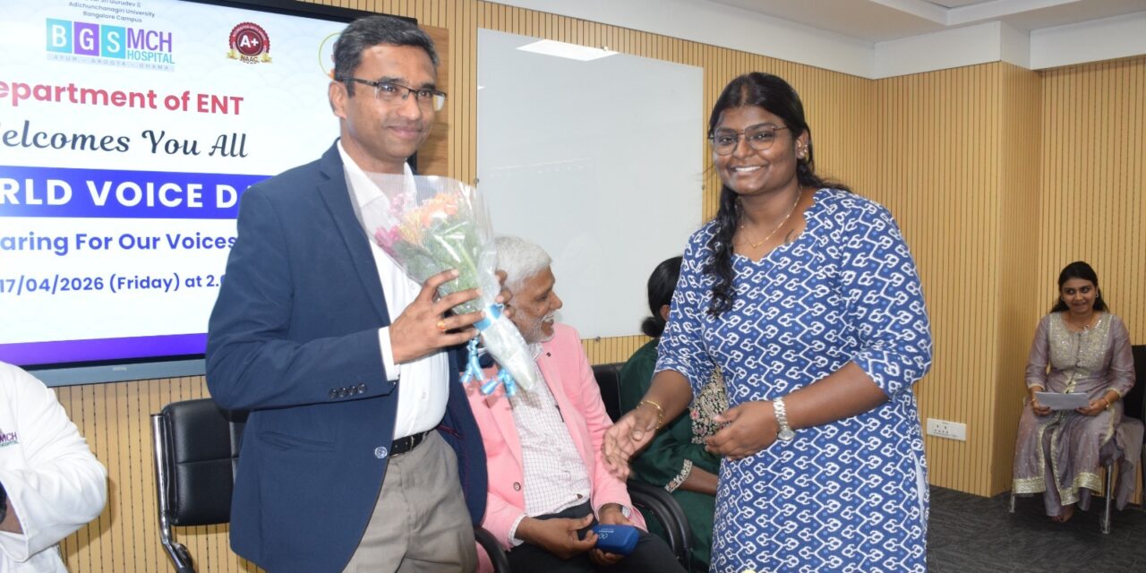 World Voice Day 2026 at BGS Medical College and Hospital, Nagaruru