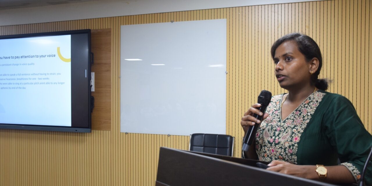 World Voice Day 2026 at BGS Medical College and Hospital, Nagaruru