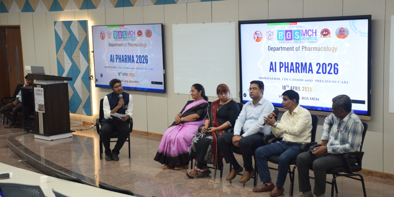 CME on AI PHARMA 2026 at BGS Medical College and Hospital, Nagaruru