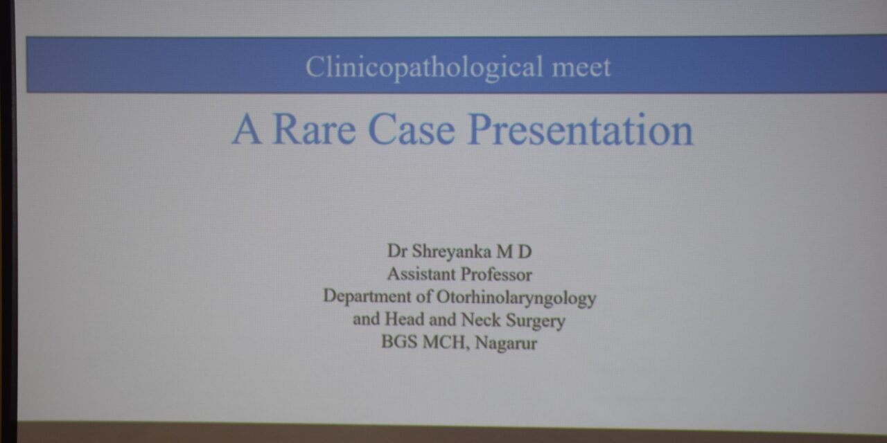 Clinicopathological Correlation (CPC) Series at BGS Medical College and Hospital, Nagaruru