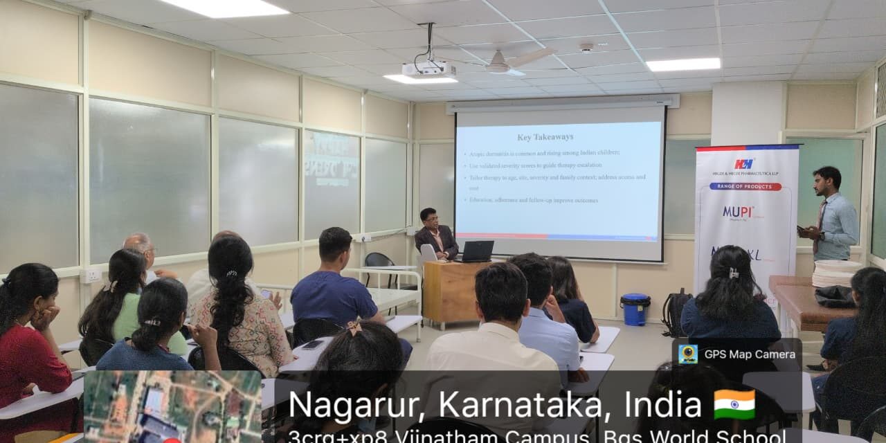 “Atopic Dermatitis – From Irritation to Restoration” at BGS Medical College and Hospital, Nagaruru