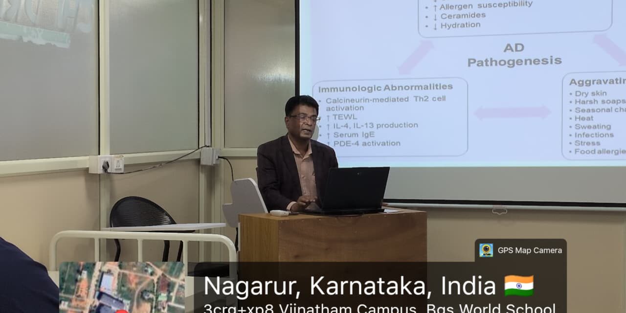 “Atopic Dermatitis – From Irritation to Restoration” at BGS Medical College and Hospital, Nagaruru