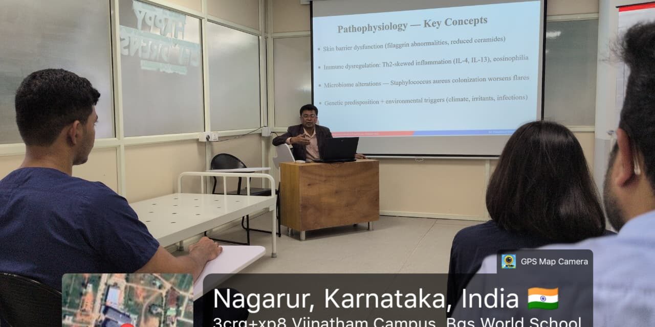 “Atopic Dermatitis – From Irritation to Restoration” at BGS Medical College and Hospital, Nagaruru