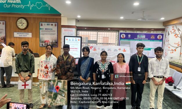 World Red Cross Day Celebration at BGS Medical College and Hospital, Nagaruru