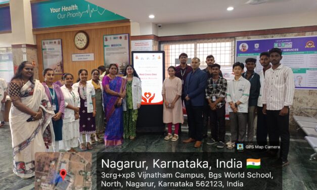 World Red Cross Day Celebration at BGS Medical College and Hospital, Nagaruru