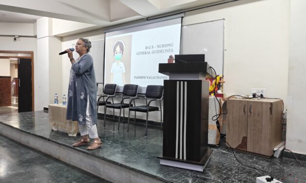 Training Programme on Communication and Etiquette for Nursing Staff at BGS Medical College and Hospital, Nagaruru