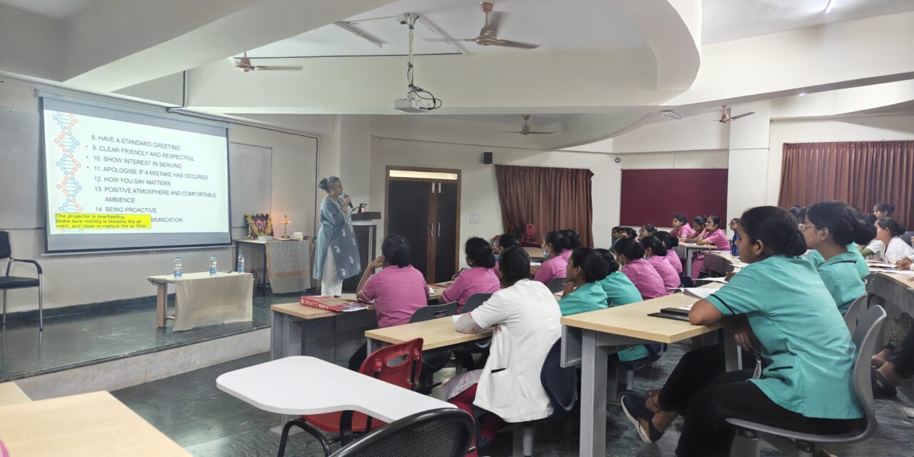 Training Programme on Communication and Etiquette for Nursing Staff at BGS Medical College and Hospital, Nagaruru