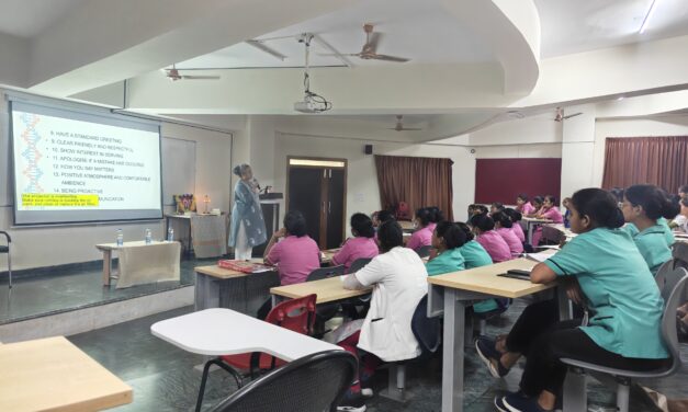Training Programme on Communication and Etiquette for Nursing Staff at BGS Medical College and Hospital, Nagaruru