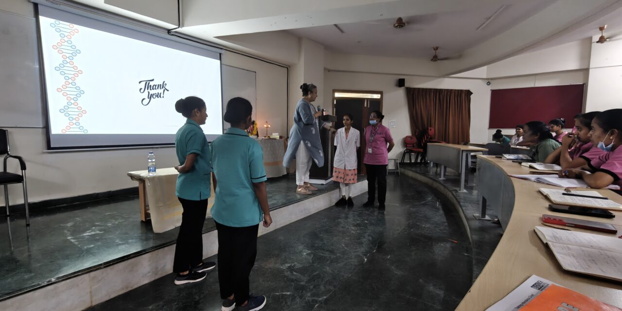 Training Programme on Communication and Etiquette for Nursing Staff at BGS Medical College and Hospital, Nagaruru
