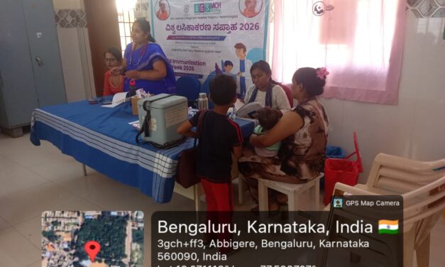 World Immunization Week at Abbhigere