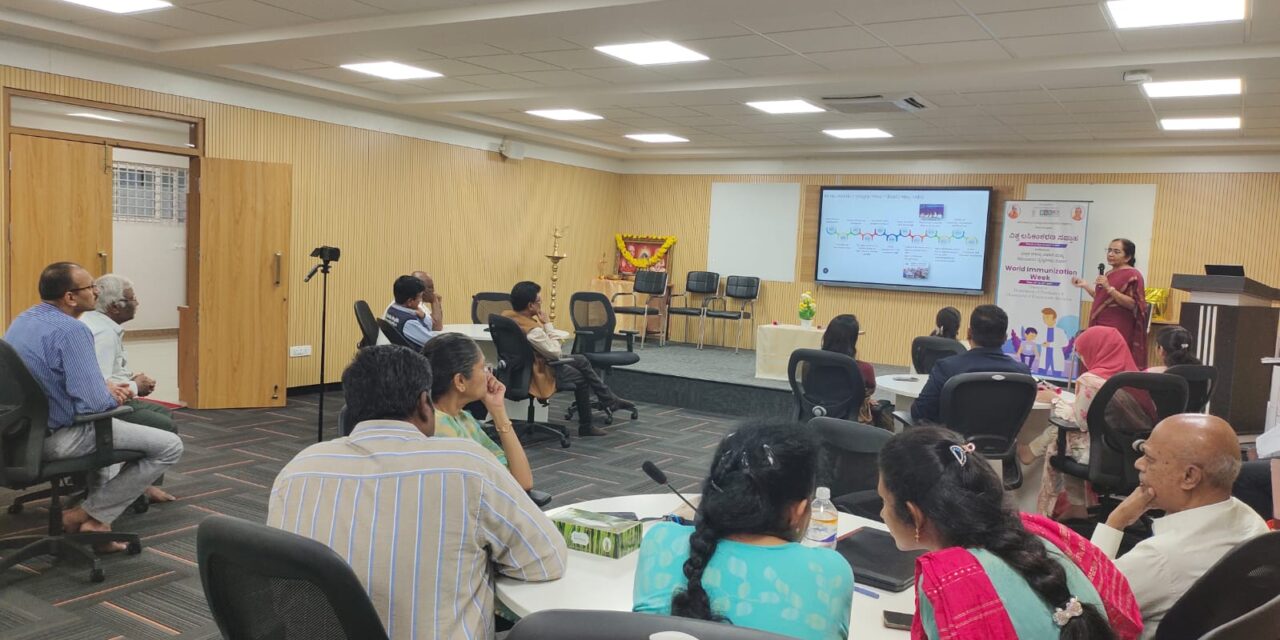 BGS Medical College and Hospital Commemorates World Immunization Week 2026 with Academic and Awareness Programme