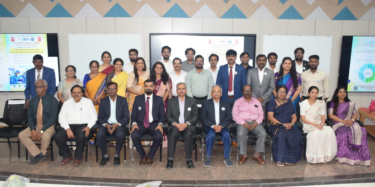 CME from Tradition to transformation ERAS: Reimaging modern surgical care at BGS Medical College and Hospital, Nagaruru