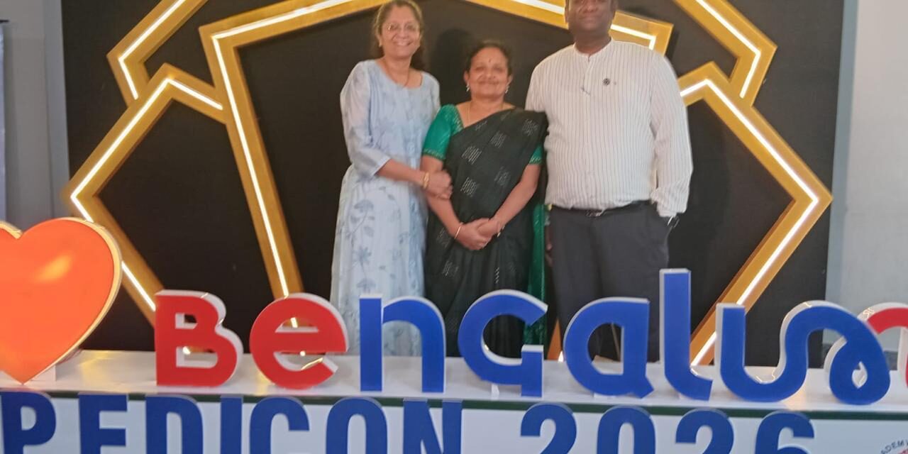 Department of Pediatrics Participation at Pedicon 13 Conference