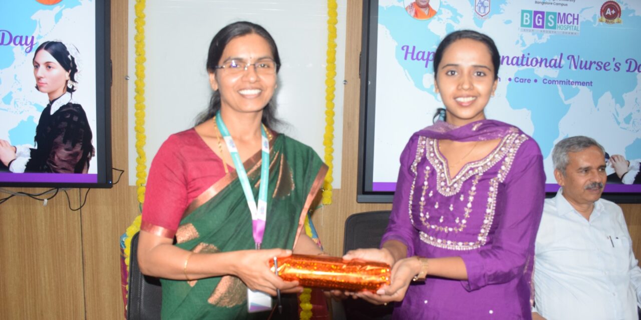 International Nurses Day Celebration 2026 at BGS Medical College and Hospital, Nagaruru