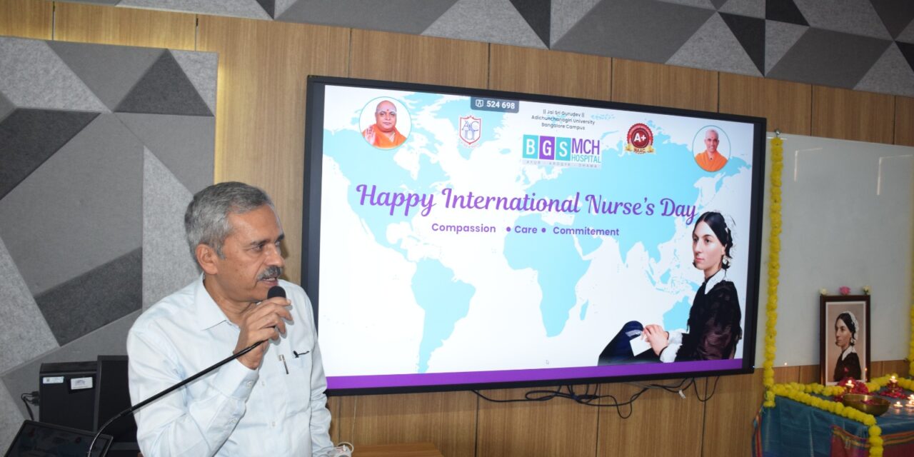 International Nurses Day Celebration 2026 at BGS Medical College and Hospital, Nagaruru