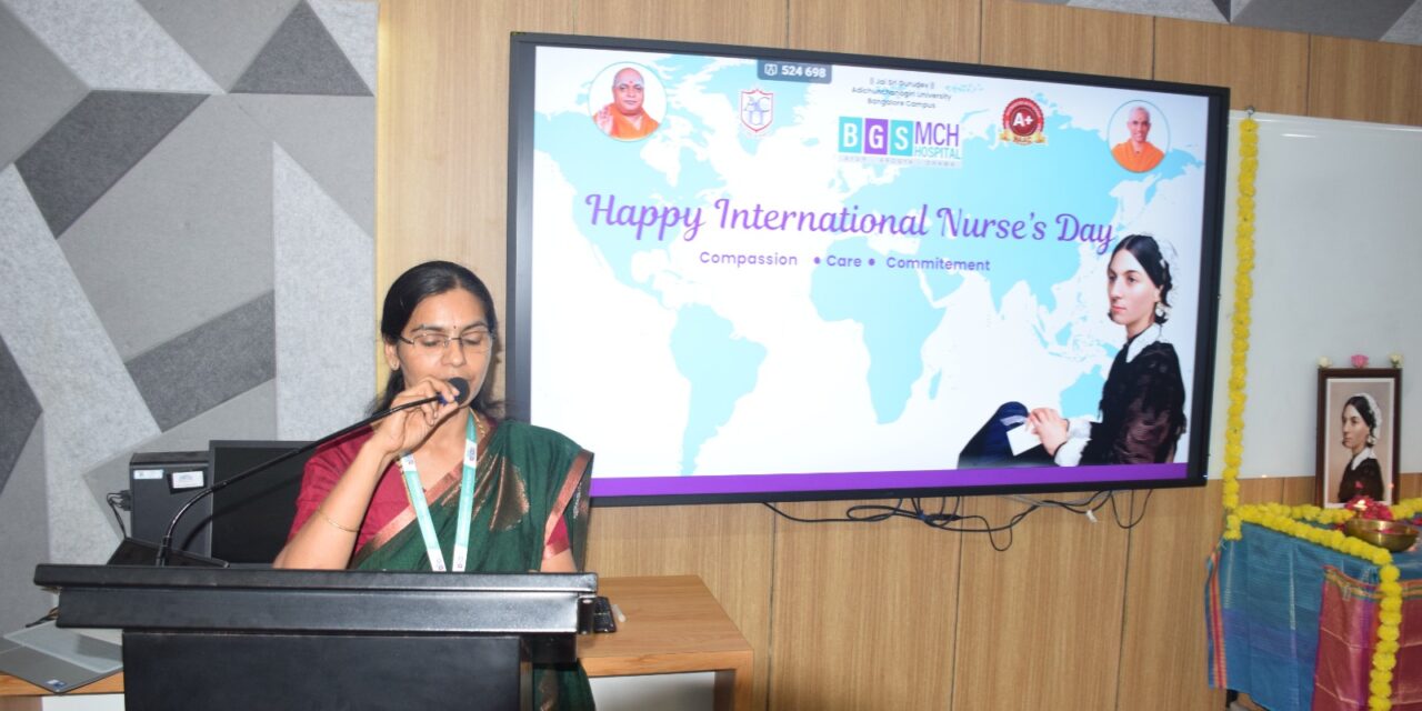 International Nurses Day Celebration 2026 at BGS Medical College and Hospital, Nagaruru